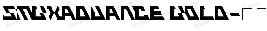 SMBxAdvance Bold字体转换